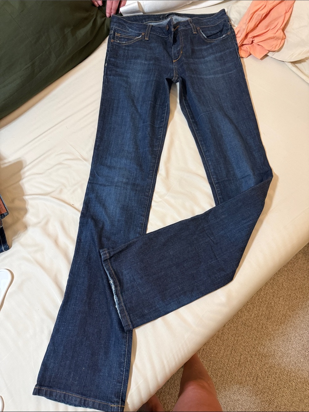 Joe's Jeans Dark Blue Boot-Cut Jeans